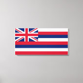 Toile Drapeau d'Hawaï (État des États-Unis) (Recto)