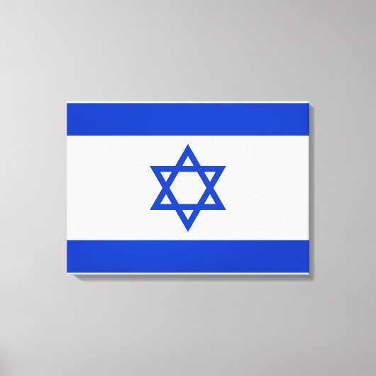 Toile Drapeau d'Israël (Recto)