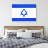 Toile Drapeau d'Israël (Insitu(Chambre))