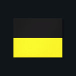 Toile Drapeau du Bade-Wurtemberg (État allemand)<br><div class="desc">Ce dessin est orné du drapeau du Bade-Wurtemberg, Etat du sud-ouest de l'Allemagne, à l'est du Rhin, qui forme la frontière avec la France. Le Bade-Wurtemberg est une république parlementaire et un Etat fédéré en partie souverain qui a été formé en 1952 par la fusion des Etats de Württemberg-Baden, du...</div>