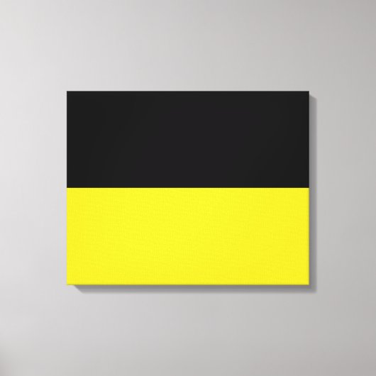 Toile Drapeau du Bade-Wurtemberg (État allemand) (Recto)