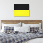 Toile Drapeau du Bade-Wurtemberg (État allemand) (Insitu(Chambre))