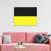 Toile Drapeau du Bade-Wurtemberg (État allemand) (Insitu(Salon))