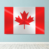 Toile Drapeau du Canada (Insitu (Plancher de Bois))