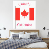 Toile Drapeau du Canada Thunder_Cove (Insitu(Chambre))