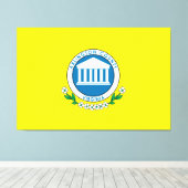 Toile Drapeau du comté d'Arlington (Insitu (Plancher de Bois))