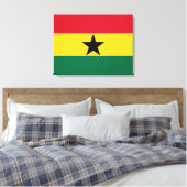 Toile Drapeau du Ghana (Insitu(Chambre))