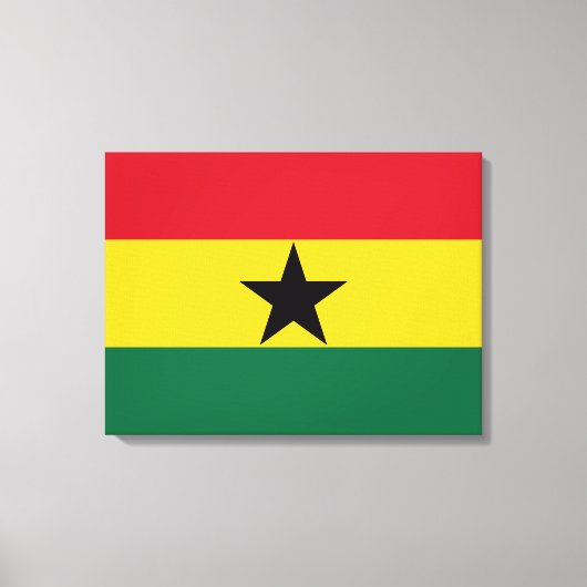 Toile Drapeau du Ghana (Recto)