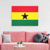 Toile Drapeau du Ghana (Insitu(Salon))