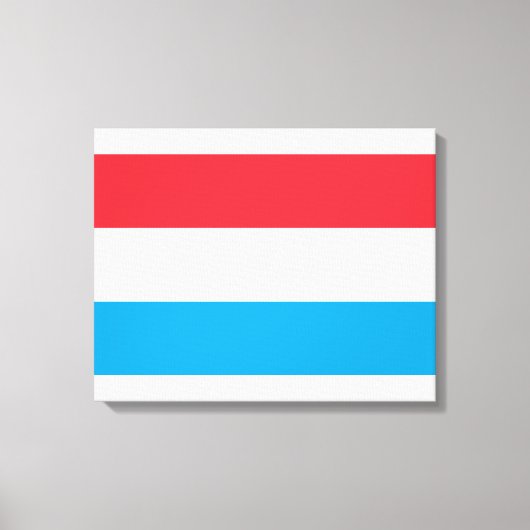 Toile Drapeau du Luxembourg (Recto)