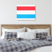 Toile Drapeau du Luxembourg (Insitu(Chambre))