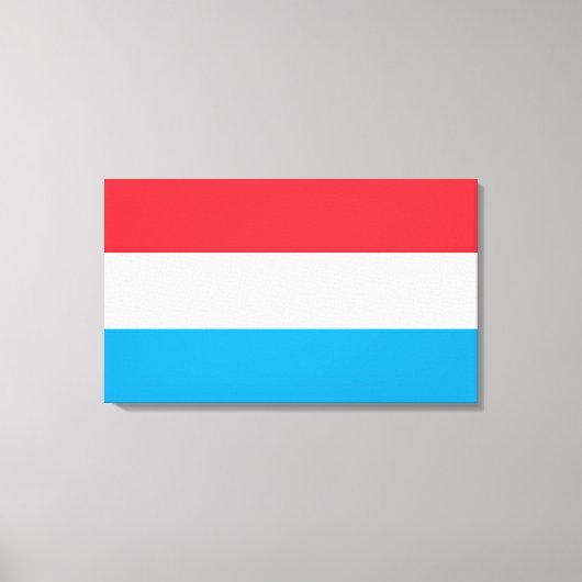 Toile Drapeau du Luxembourg (Recto)
