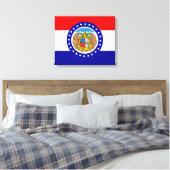 Toile Drapeau du Missouri (Insitu(Chambre))