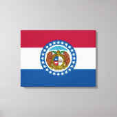 Toile Drapeau du Missouri (Recto)