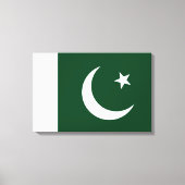 Toile Drapeau du Pakistan (Recto)
