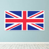 Toile Drapeau du Royaume-Uni (Insitu (Plancher de Bois))