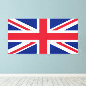 Toile Drapeau du Royaume-Uni (Insitu (Plancher de Bois))