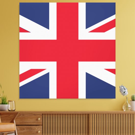 Toile Drapeau du Royaume-Uni (Insitu(Salon))