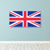 Toile Drapeau du Royaume-Uni (Insitu (Plancher de Bois))
