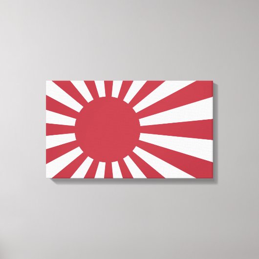 Toile Drapeau du Soleil Levant impérial japonais, d'Edo  (Recto)