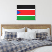 Toile Drapeau du Soudan du Sud (Afrique) (Insitu(Chambre))