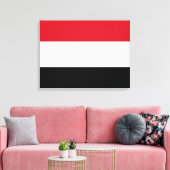 Toile Drapeau du Yémen (Insitu(Salon))