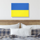 Toile Drapeau d'Ukraine (Insitu(Chambre))