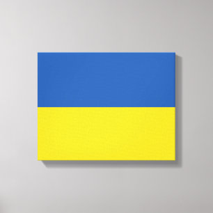 Toile Drapeau d'Ukraine