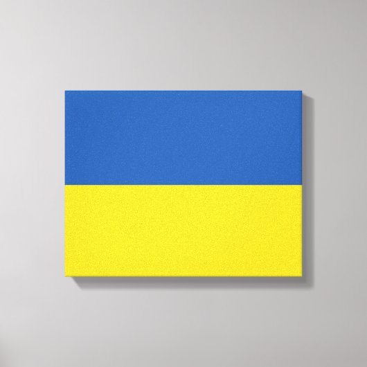 Toile Drapeau d'Ukraine (Recto)