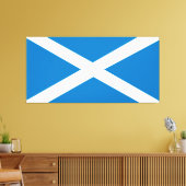 Toile Drapeau écossais (Insitu(Salon))