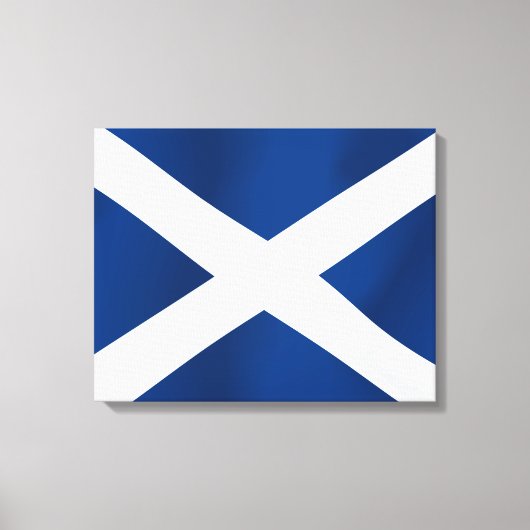Toile Drapeau Écossais (Recto)