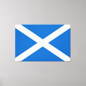 Toile Drapeau écossais Saltire (Recto)