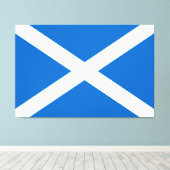Toile Drapeau écossais Saltire (Insitu (Plancher de Bois))