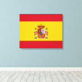 Toile Drapeau espagnol (Insitu (Plancher de Bois))