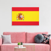 Toile Drapeau espagnol (Espagne) (Insitu(Salon))