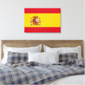 Toile Drapeau espagnol (Espagne) (Insitu(Chambre))