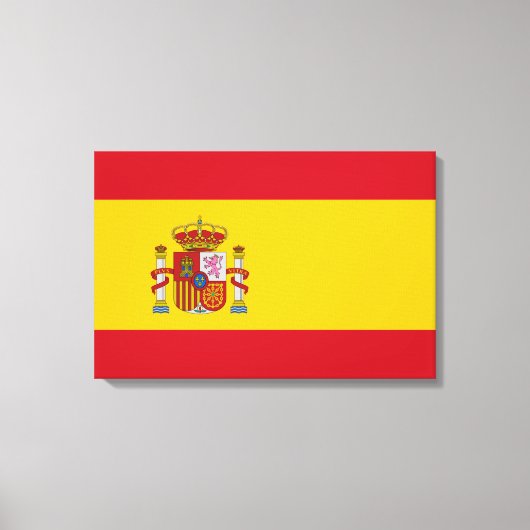 Toile Drapeau espagnol (Espagne) (Recto)