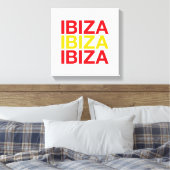 Toile Drapeau espagnol IBIZA (Insitu(Chambre))
