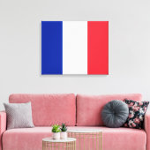 Toile Drapeau français (France) (Insitu(Salon))