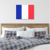 Toile Drapeau français (France) (Insitu(Chambre))