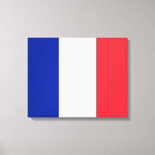 Toile Drapeau français (France) (Recto)