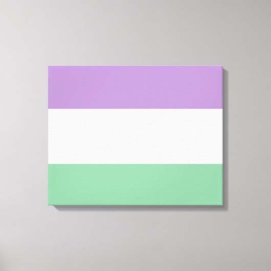 Toile Drapeau gay genre (Recto)