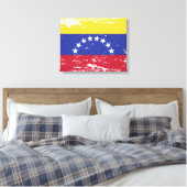 Toile Drapeau Grunge Venezuela (Insitu(Chambre))