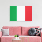 Toile Drapeau italien (Italie) (Insitu(Salon))