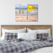 Toile Drapeau jaune Barbade 2010 (Insitu(Chambre))