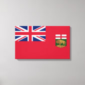 Toile Drapeau Manitoba (Recto)