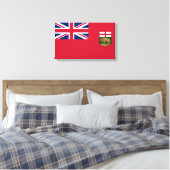 Toile Drapeau Manitoba (Insitu(Chambre))