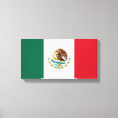 Toile Drapeau mexicain - Drapeau mexicain (Recto)