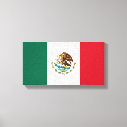 Toile Drapeau mexicain - Drapeau mexicain (Recto)