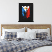 Toile Drapeau mi-américain mi-philippin Philippines (Insitu(Chambre))